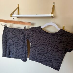 Paragon Fitwear Animal Print 2 Piece Workout Set